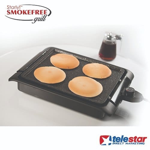 Plancha Eléctrica Starlyf Smokefree Grill Para 4 Personas De 1250 W De Potencia 84178125