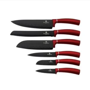 BerlingerHaus BH2542 Burgundy set 6 noževa