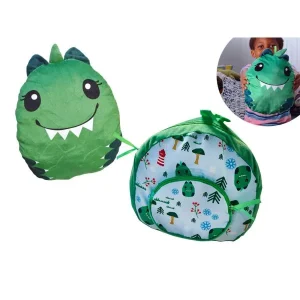 Polypack Dino - dečiji ranac i jastuk Dinosaurs