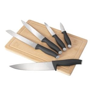 BH2961 Set nozeva sa daskom BerlingerHaus Anthracite collection