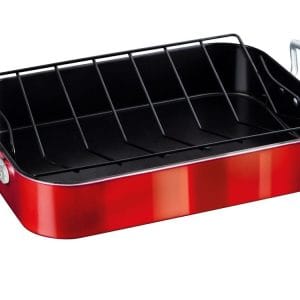 BerlingerHaus BH7646 Burgundy pleh za pečenje sa grill žicom
