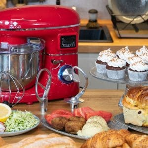 MaxChef planetary Food Processor Red- planetarni kuhinjski robot