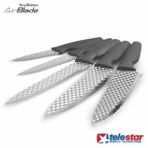 Harry Blackstone AirBlade petodelni set noževa