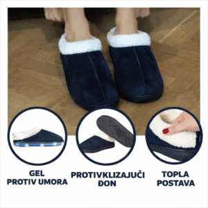 Comfort Gel Premium Blue- Papuce