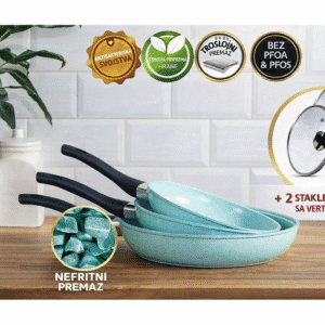 Jade Pan Set- Set tiganja od zada